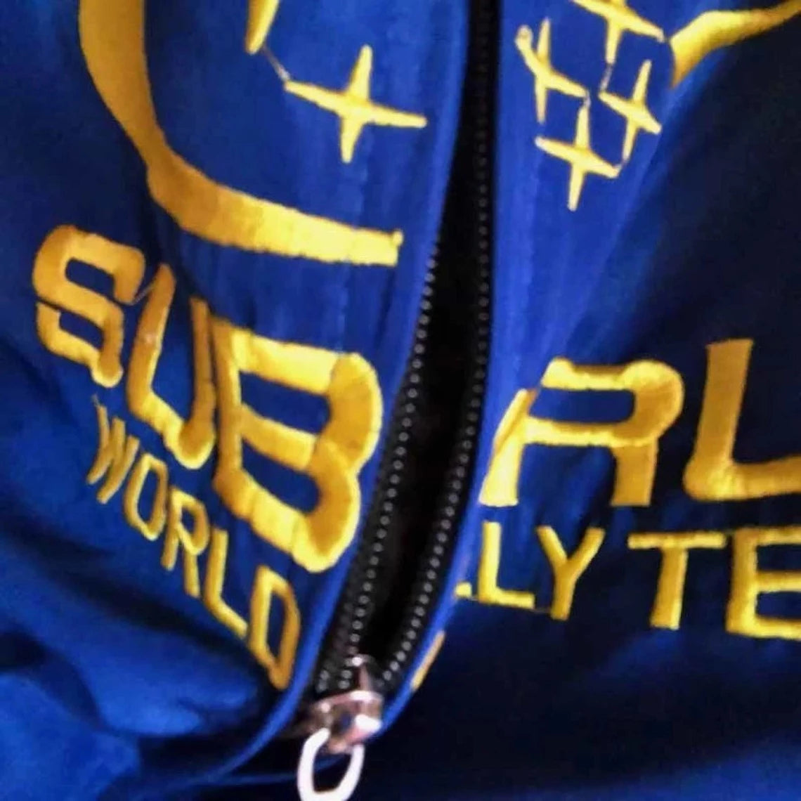 Racing Jacket SUBARU World Team Rally Racing Vintage
