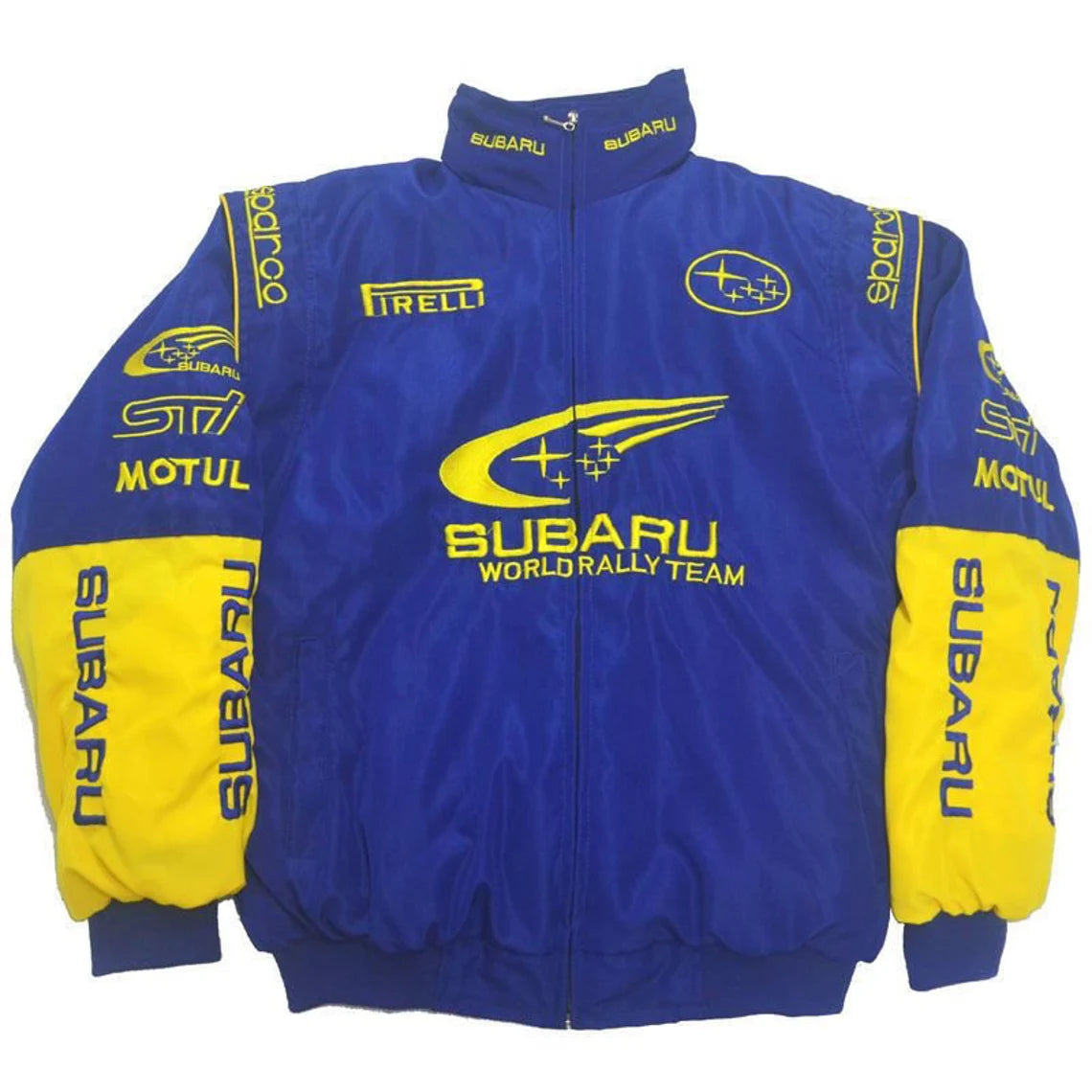 Racing Jacket SUBARU World Team Rally Racing Vintage