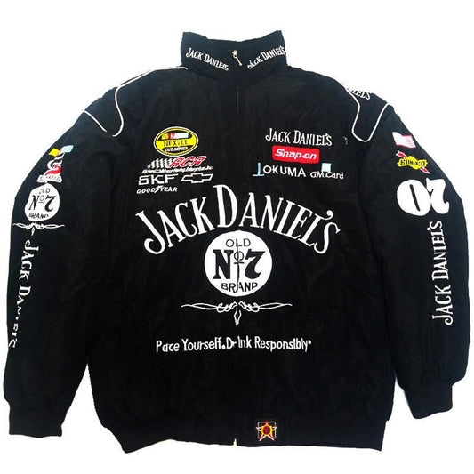 Retro Jacket Nascar Chevrolet JACK DANIEL&#39;S Racing Vintage