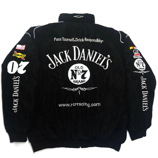 Retro Jacket Nascar Chevrolet JACK DANIEL&#39;S Racing Vintage