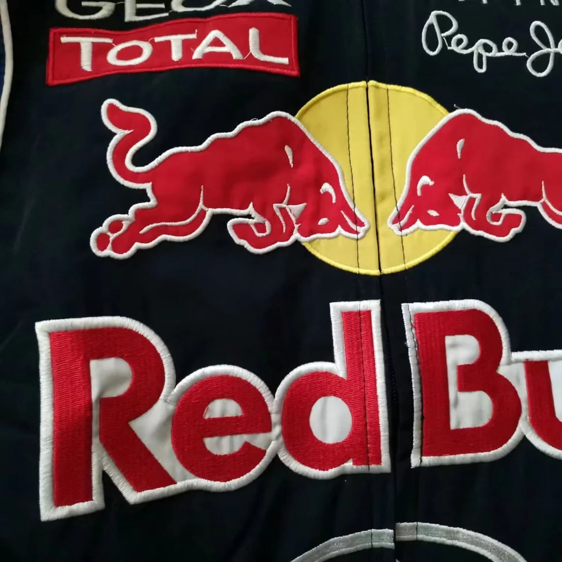 Retro Jacket RED BULL Racing F1 Vintage